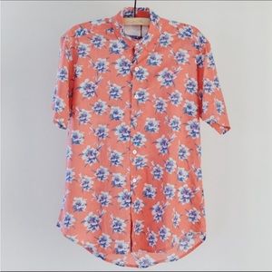 Acacia Swimwear Men’s Aloha Shirt in Vintage Aloha